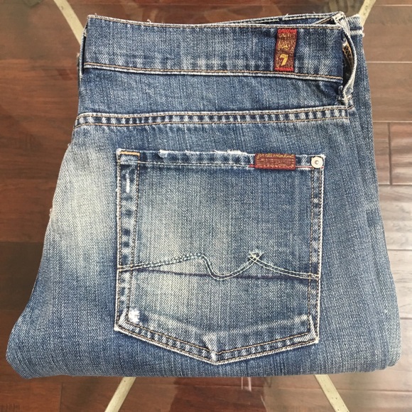 7 For All Mankind Denim - Seven 7 For All Mankind Boy/Boot Jeans (size 10)